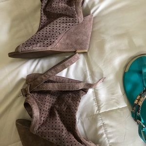 Suede wedges by Ibiza